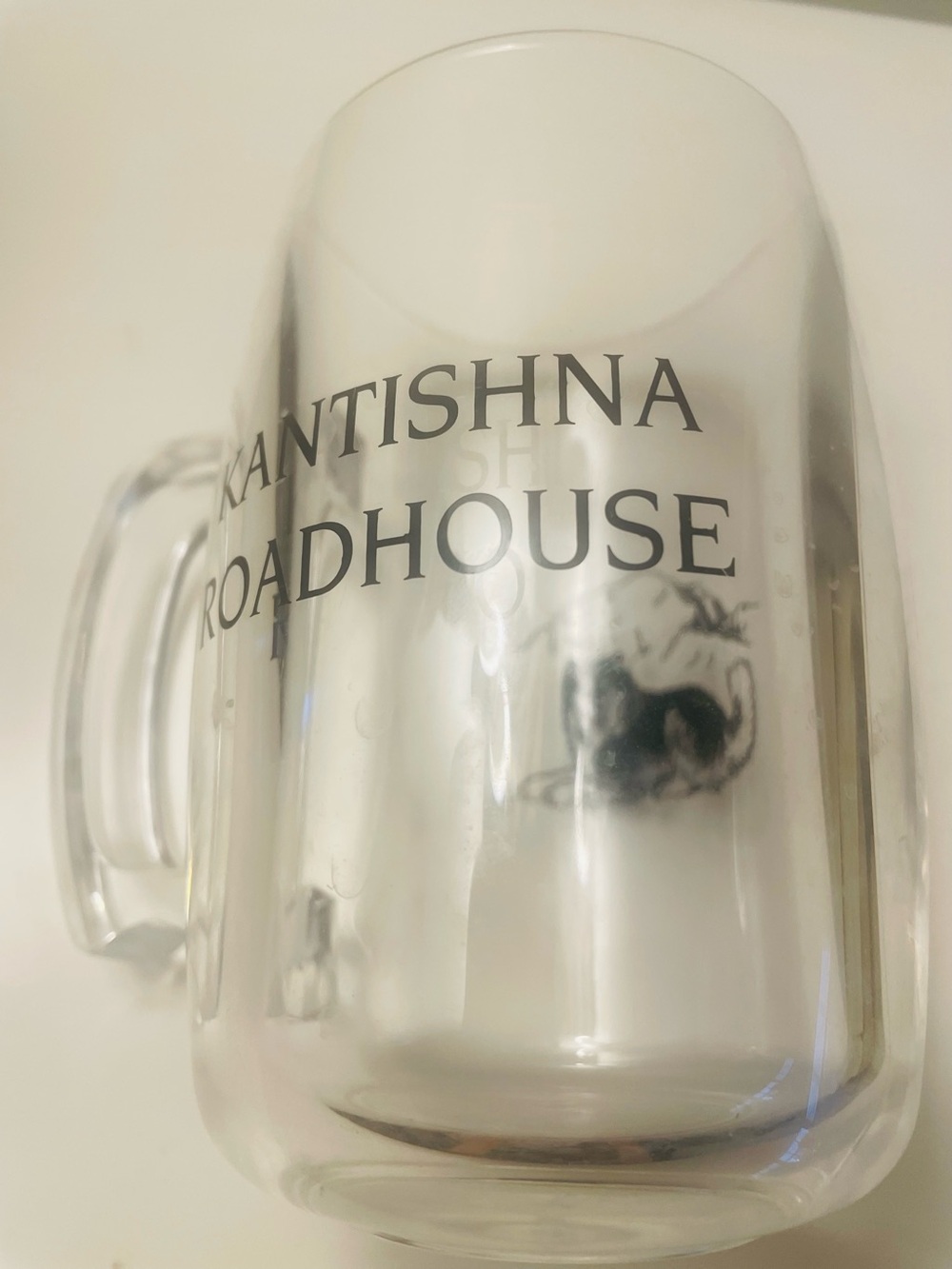 Kantishna Roadhouse Acrylic Mug Denali Alaska Vintage